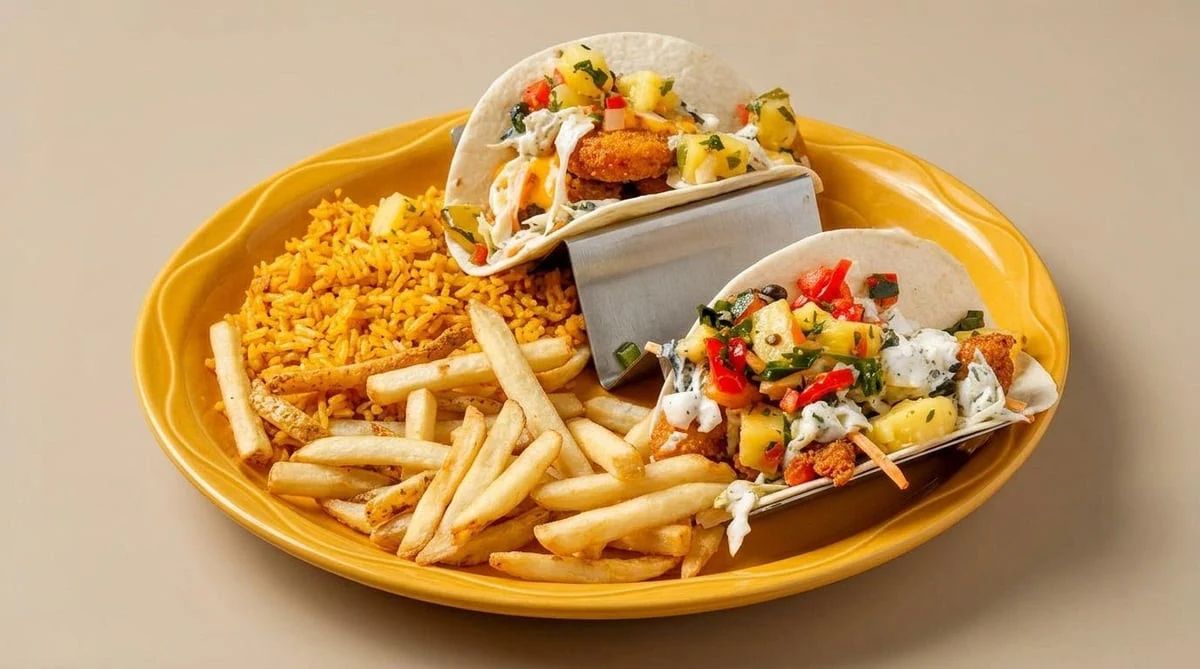 Cactus Cantina taco platter